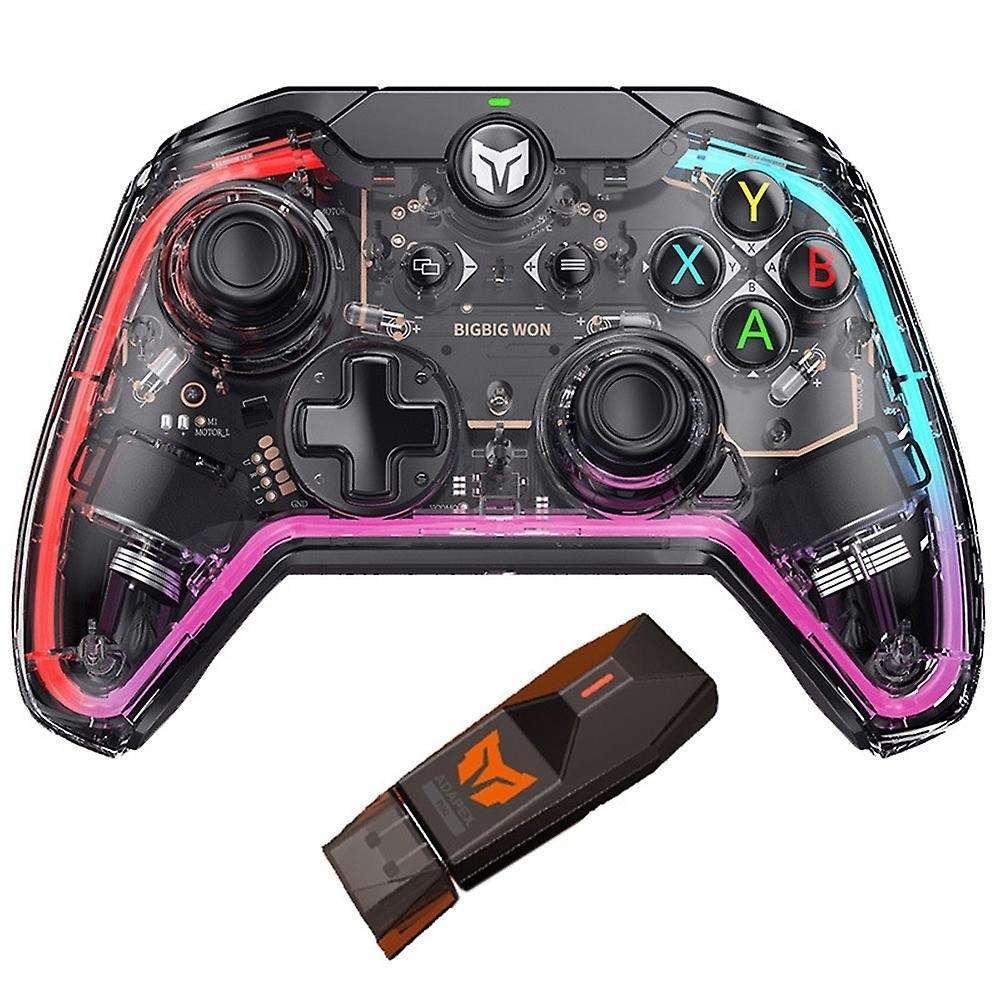 C1 Wired Gamepad with Rgb Light/r90 Adapter Compatible for Switch