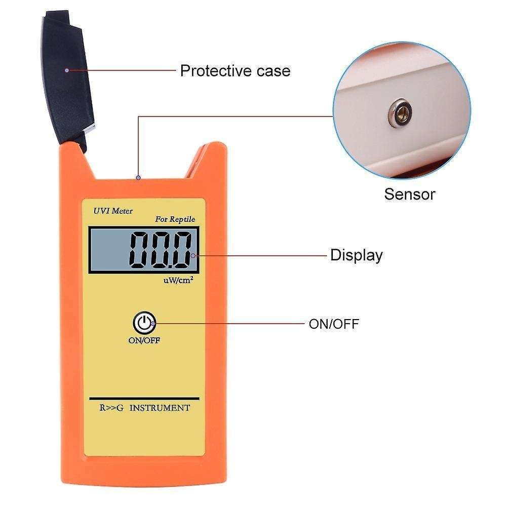 1pcs Uvi Meter  10% Ref. Nist High Precision Sun Index Tester Uvi
