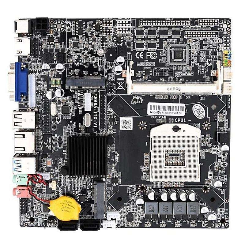 Hm65 Pga988 Desktop Pc Mainboard Sata Ii Ddr3 Mini Itx Motherboard