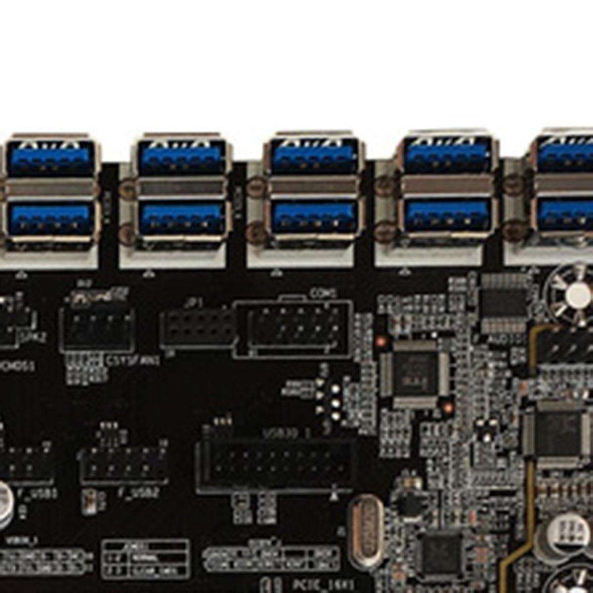 B250 Btc Mining Machine Motherboard Atx Lga1151 12 Graph Card Slot