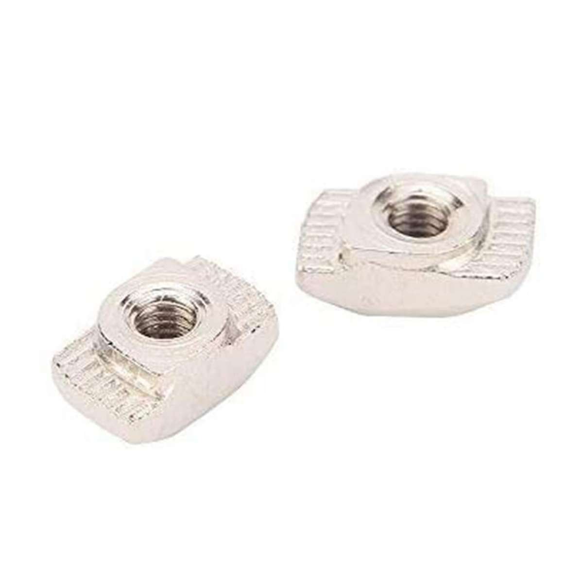 100 Pcs M5 T-slot Nut 2020 Series Aluminum Profile (m5 X 10 X 6mm)