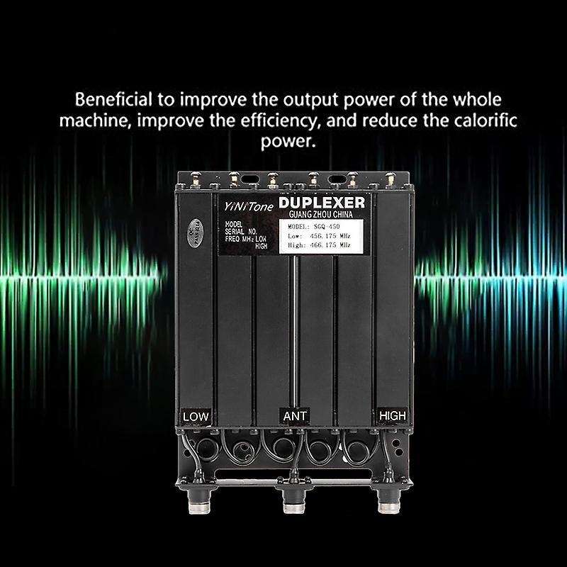 Yinitone 25w Uhf Duplexer Tx: 153.150/rx: 158.150mhz N-head Repeater