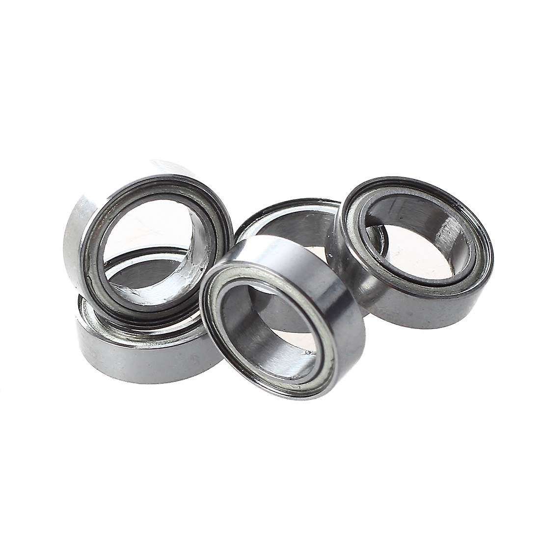 5 Pcs 8 X 12 X 3.5mm Double Shielded Deep Groove Ball Bearings Mr1280z