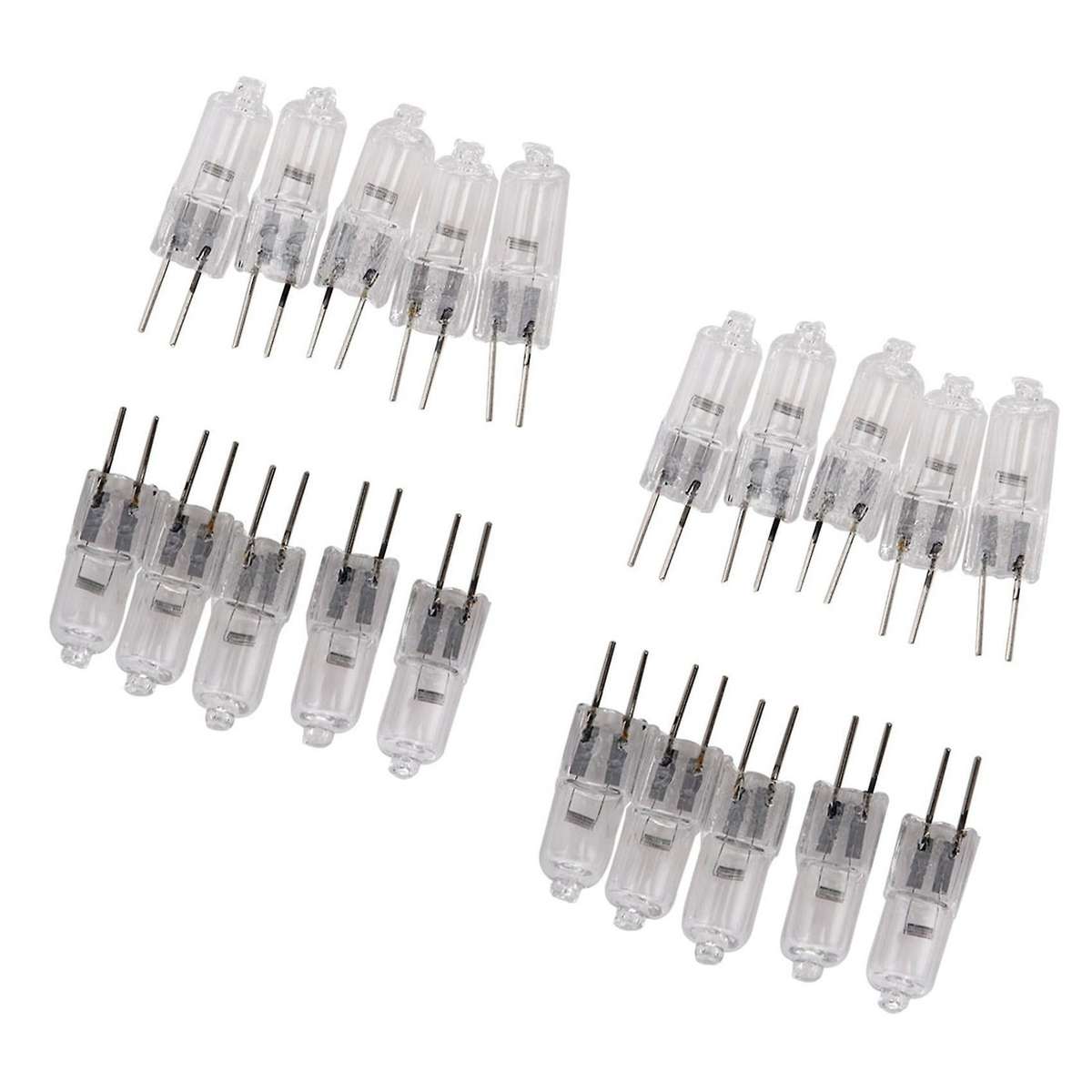 10stk. G4 Halogenlampe 12v 35w Stiftsockellampe Warmweiss