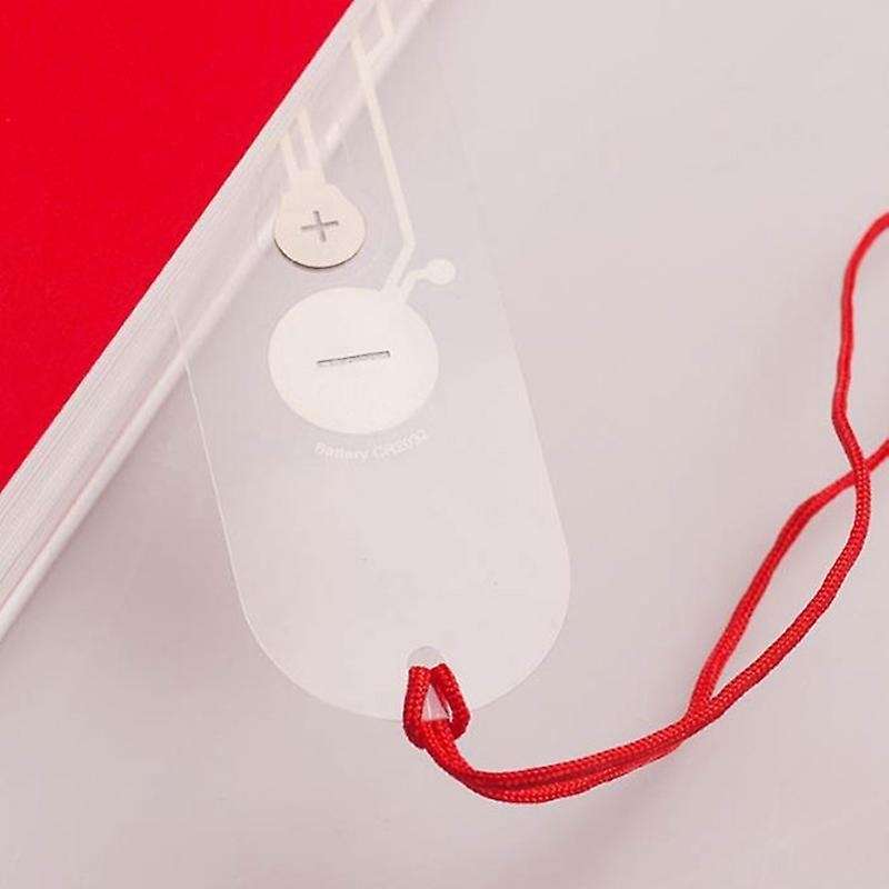 Mini Portable Led Book Light, Battery Button Bookmark Ligh
