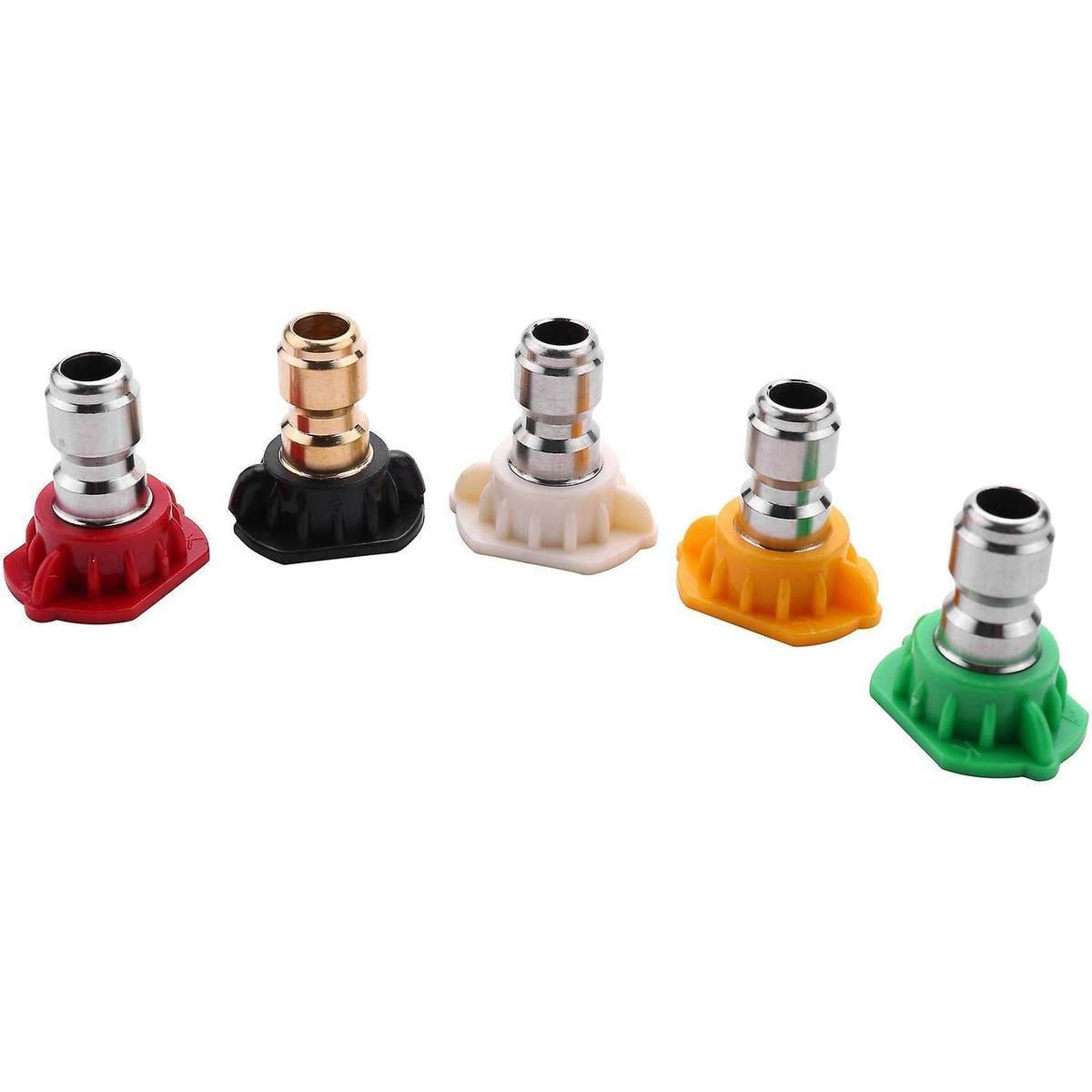 2.5gpm Pressure Washer Rotating Turbo Spray Nozzles Tip,5 Color