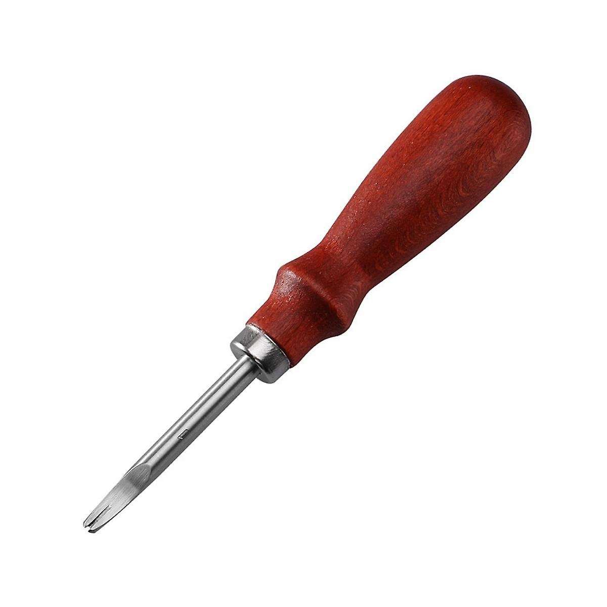 5 Beech Handle Leather Edger Hand Diy Leather Carving Tools Chamfering Shovel Edge Thinning