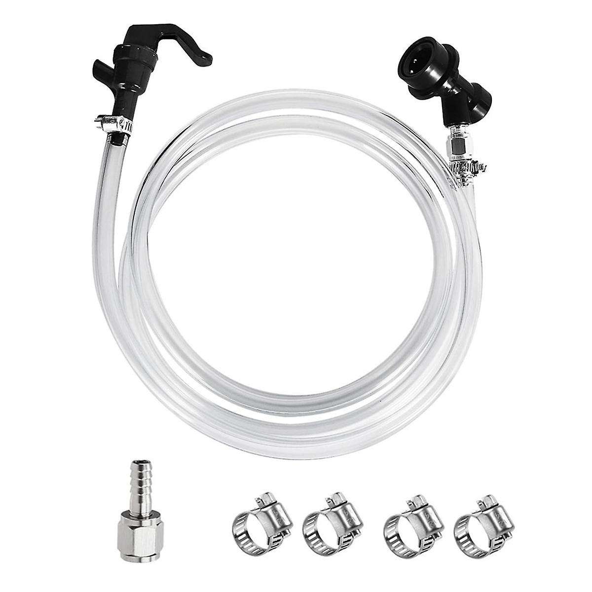 5 FT Ball Lock Beer Line Assembly Kit,Tubing Ball Lock Quick Disconnect for Cornelius Beer Dispenser