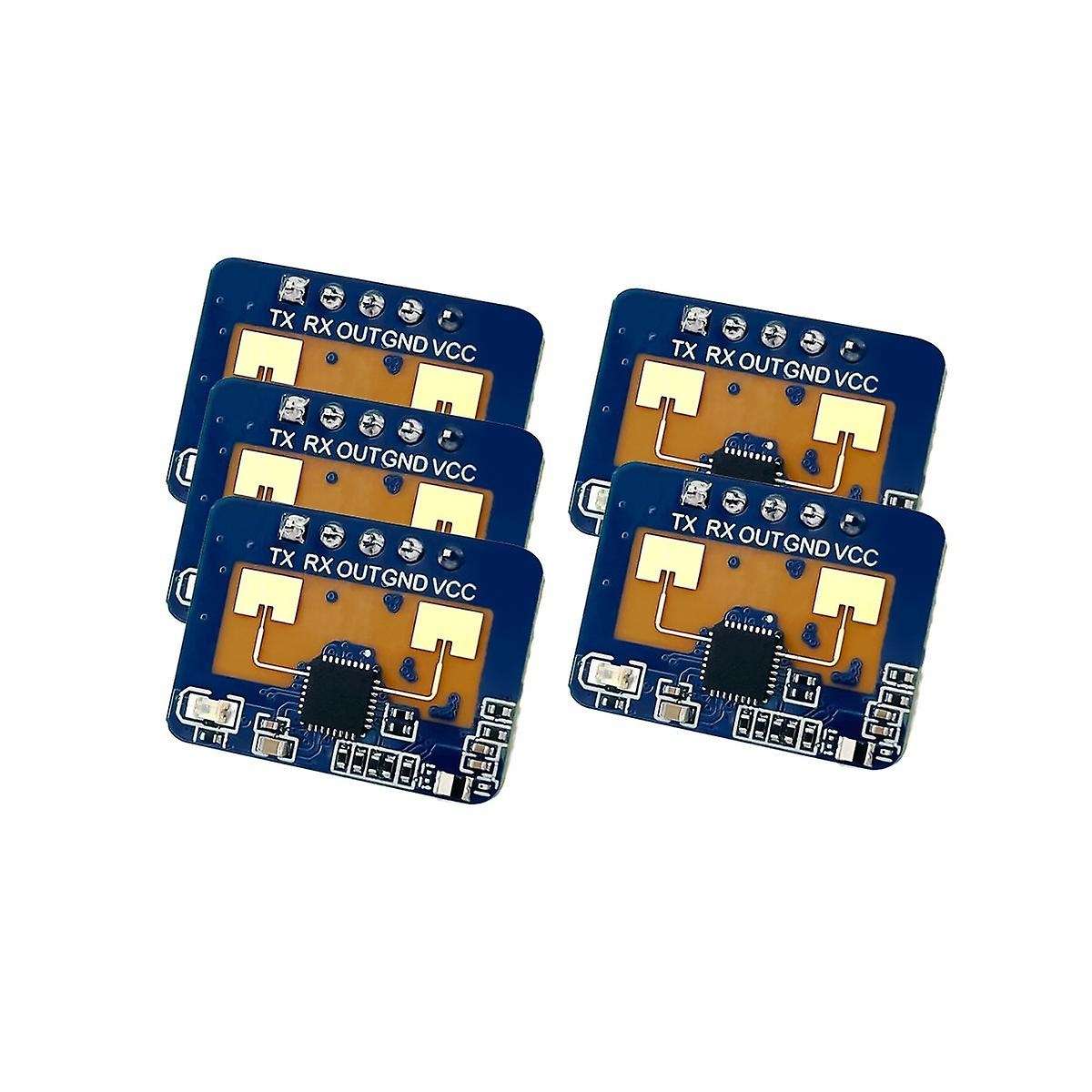 5 Pcs 24g Mmwave Hlk-ld2410c Human Presence Radar Sensor Module