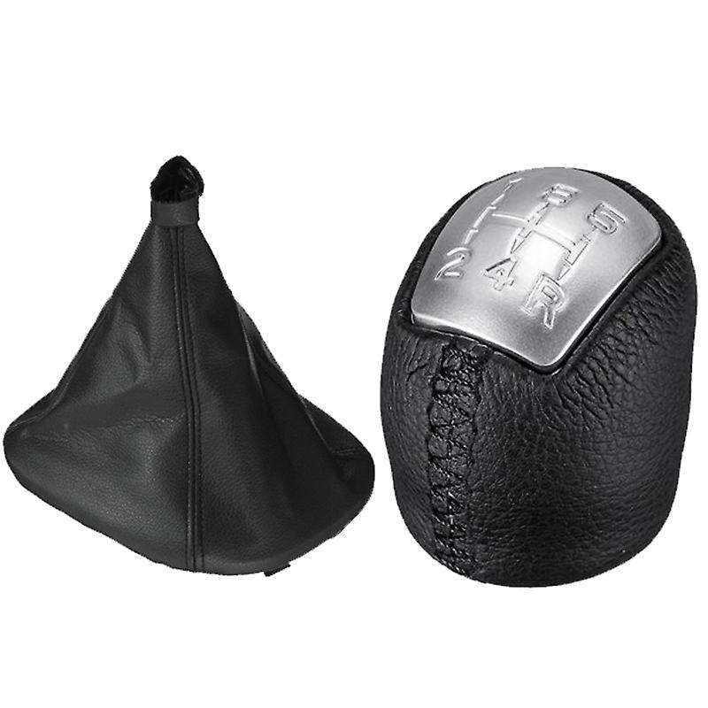 5 Speed Car Gear Shift Knob Shifter Lever with Gaiter Boot Cover for Daily 4 IV 2006 2007 2008 2009