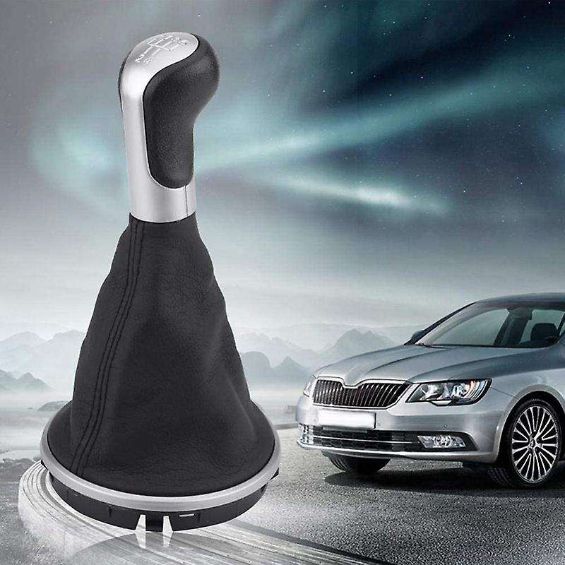 5 Speed Gear Shift Knob Lever Gaiter Boot Cover for Fabia MK2 Roomster 5J0711113F
