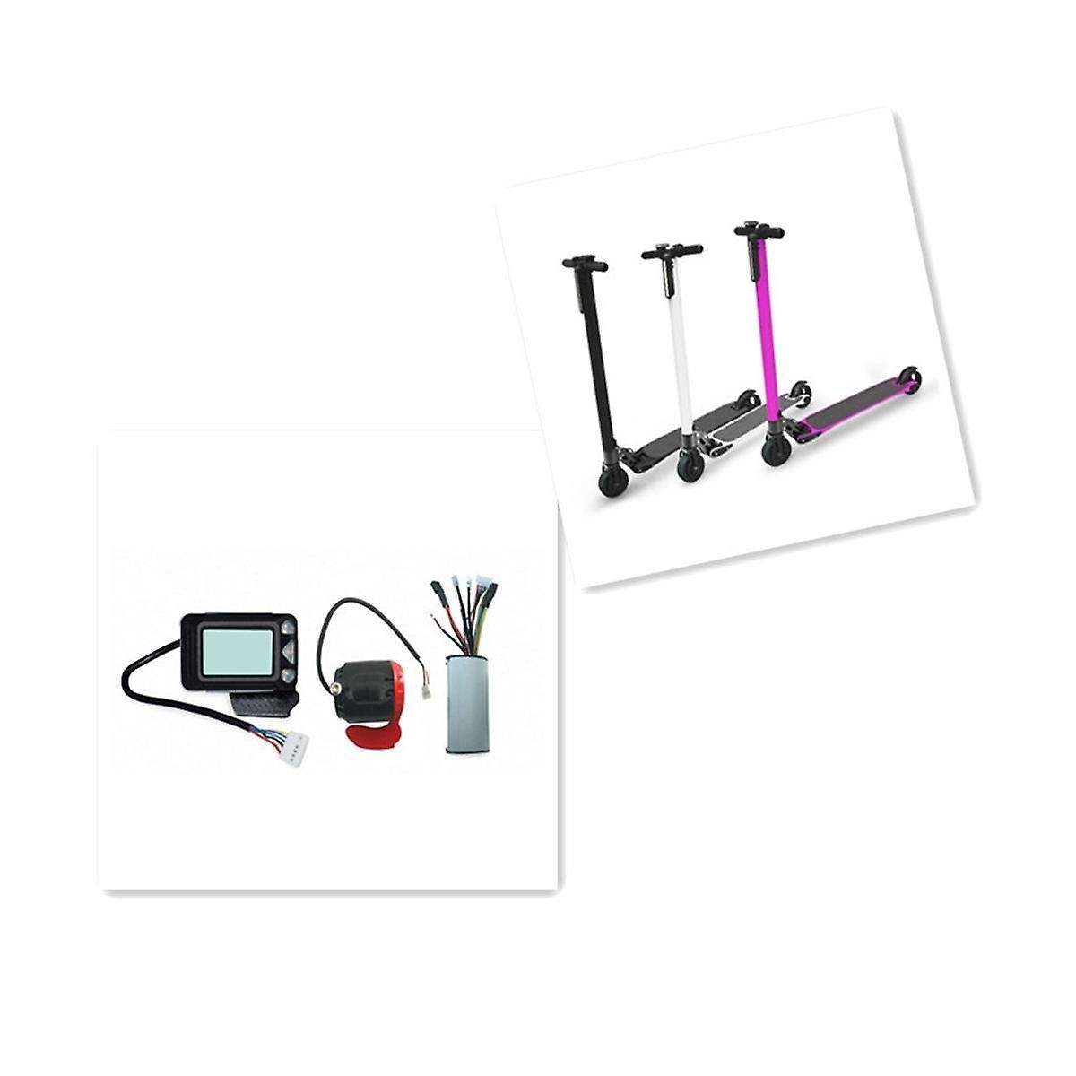 5.5 Inch Electric Scooter Accessories Display Brake Controller Three-piece Set
