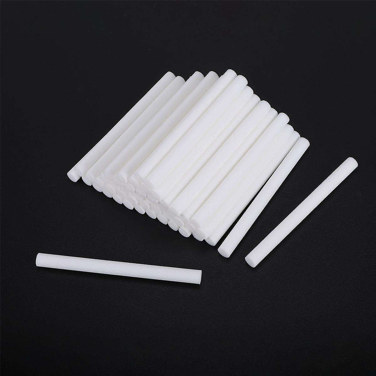 50 Pcs Car Humidifier Sticks Cotton Filter Refill Sticks Filter Replacement Wicks for Portable Ultr