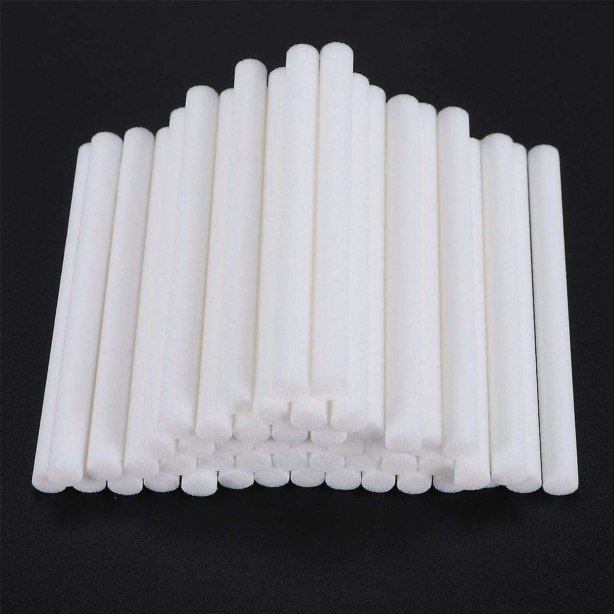 50 Pcs Car Humidifier Sticks Cotton Filter Refill Sticks Filter Replacement Wicks for Portable Ultr