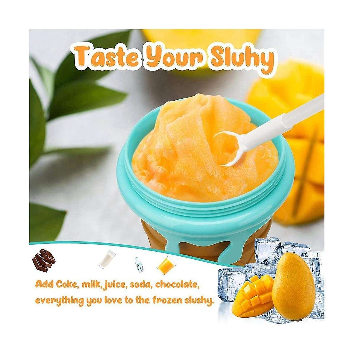 500ml Capacity Smoothie Cup Summer Shake Smoothie Cup, Diy Smoothie Cup with Lid and Straw, Quick-f