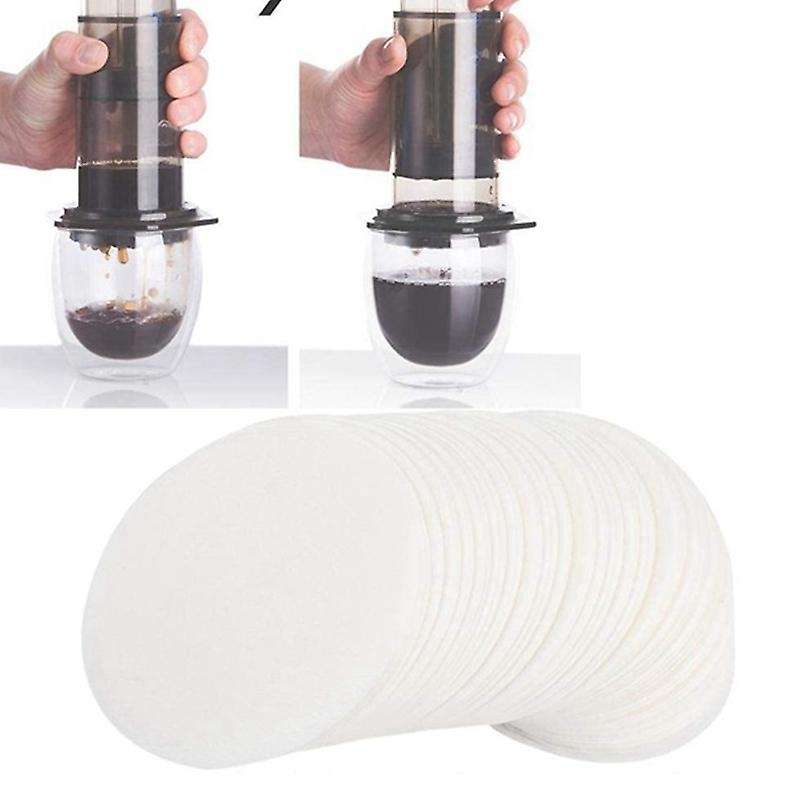 500PCS Round Coffee Filter Paper for Espresso Coffee Maker V60 Dripper Coffee Filters Tools Moka Pot
