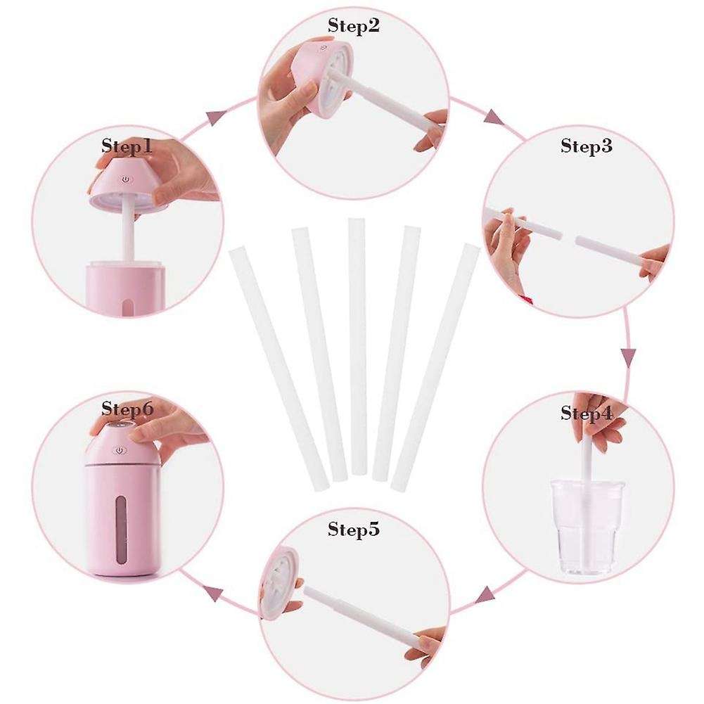 50pcs Humidifier Filters Replacement Cotton Sponge Stick for Usb Humidifier Diffusers Mist Maker Hu