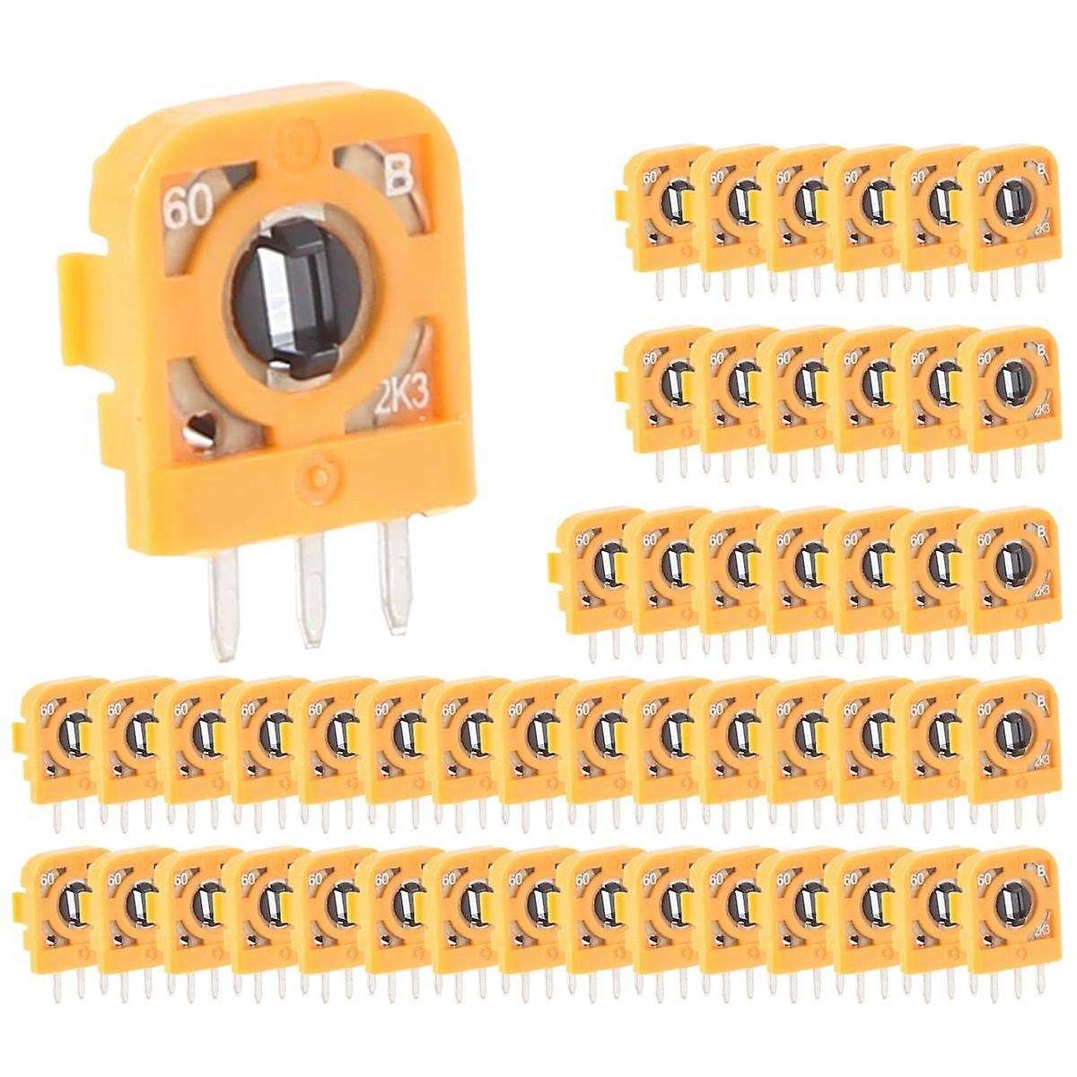 50PCS Joystick Potentiometers Sensor Module for Controllers 2K3 3D Analog Joystick Axis Resistors