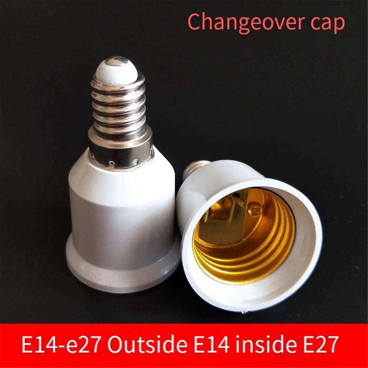50PCS Lamp Bulb Socket Converter Easy Installation Convenient Simple and Hassle-Free Installation E1