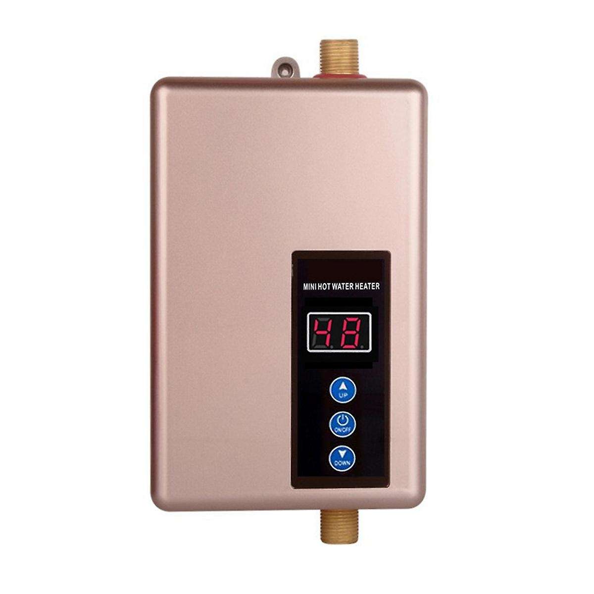 5500w Electric Water Heater 220v Instantaneous Tankless Inverter Water Heater Fast Heating Water Boi