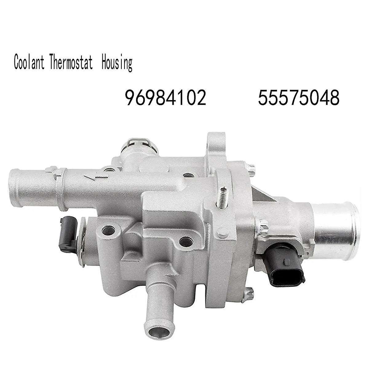 55575048 Engine Coolant Thermostat Housing for Sonic 1.4L 1.8L L4 2011-2017 96984102