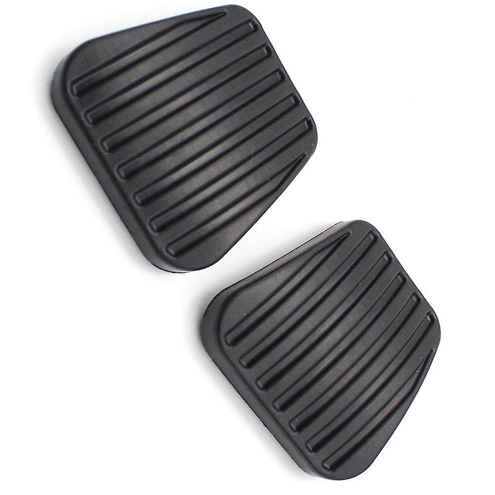 560808 2PCS Brake Clutch Pedal Pad Covers for Opel Corsa Vectra Kadett Tigra F Calibra