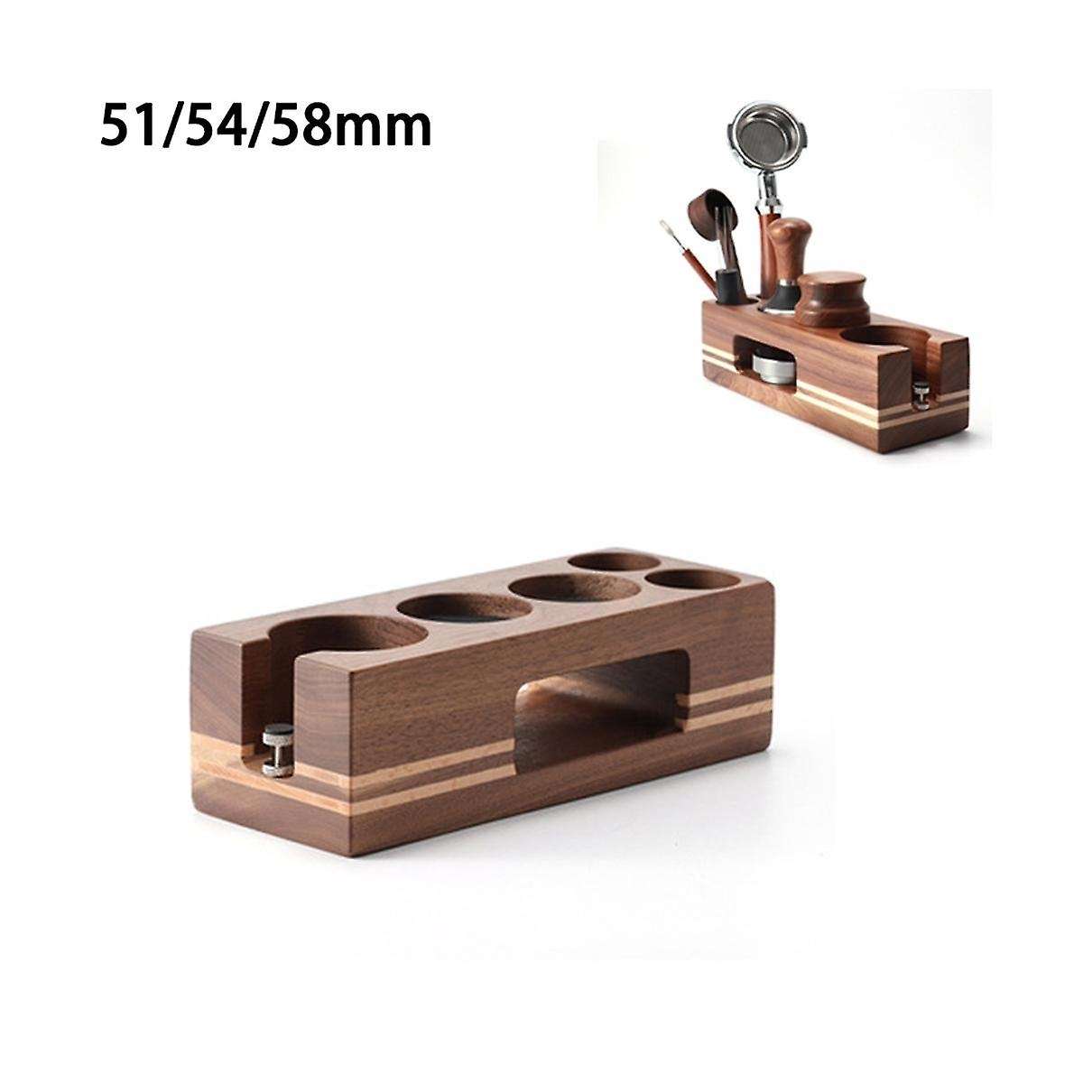 57-58.5mm Coffee Tamper Base Coffee Handle Supporting Appliance Storage Filling Pressing Powder Cof