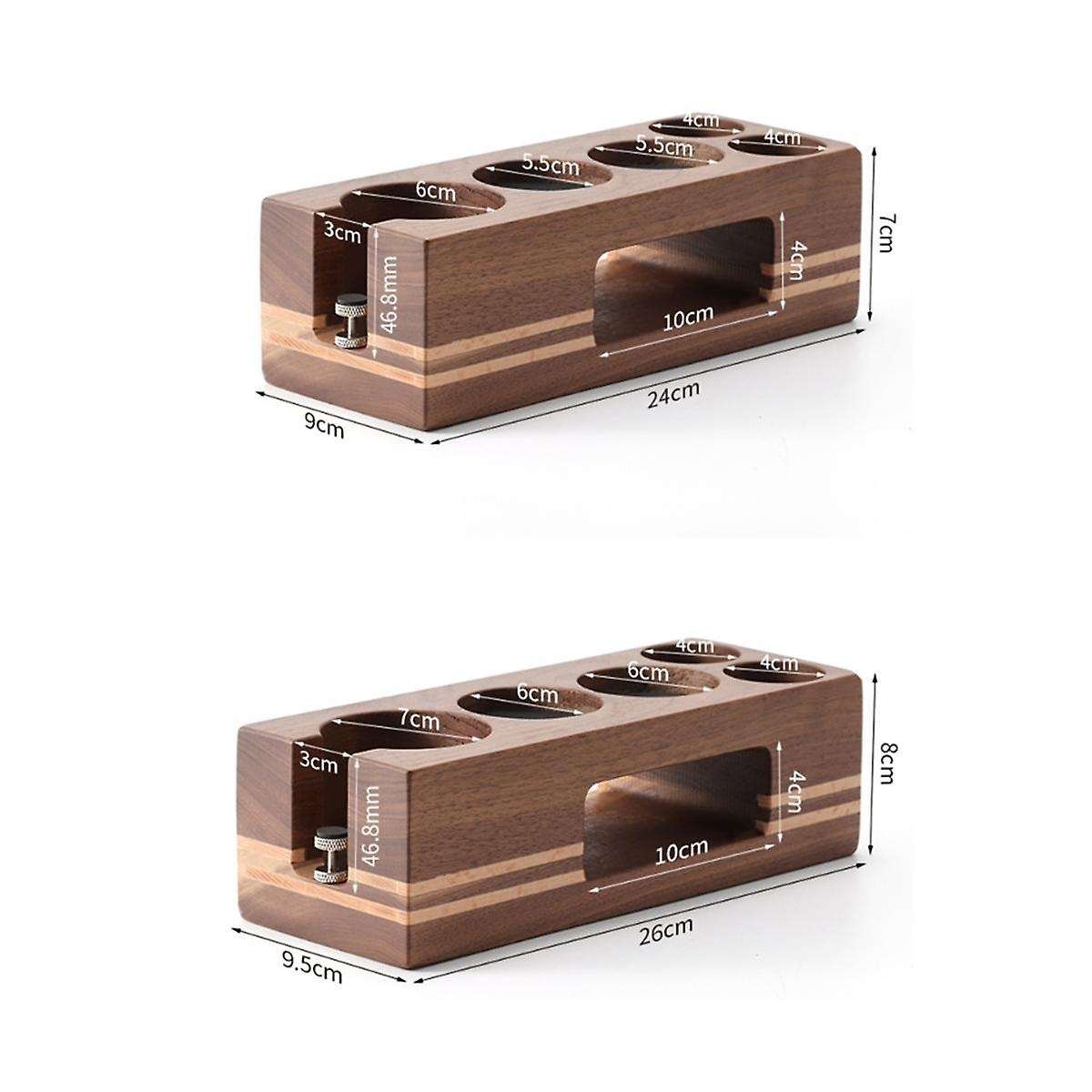 57-58.5mm Coffee Tamper Base Coffee Handle Supporting Appliance Storage Filling Pressing Powder Cof