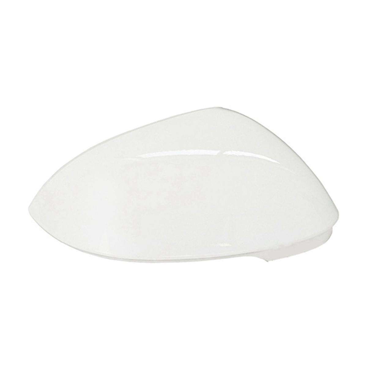 5h0857538 Car White Rearview Side Glass Mirror Cover Trim Rear Mirror Covers Shell for Golf 8 Mk8 2