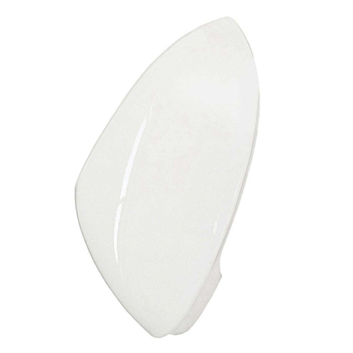 5h0857537 Car White Rearview Side Glass Mirror Cover Trim Rear Mirror Covers Shell for Golf 8 Mk8 2