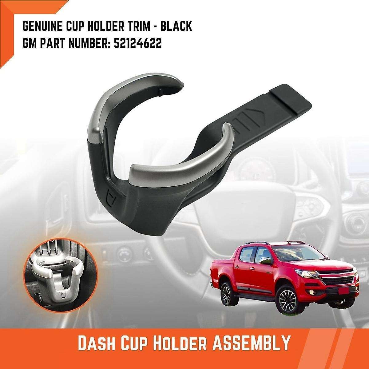 5pcs Car Dash Cup Holder Trim 52124622 for Rg S10 2016-2022 Under Can Holder