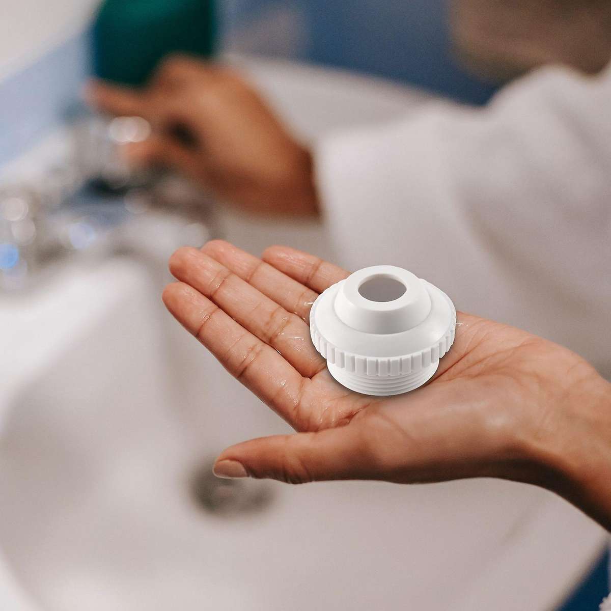 5pcs/set Swimming Pool Pool Nozzle Nozzle Spout Eyeball Fitting Spa Return Jet Fitting 1.5 Inch Wat