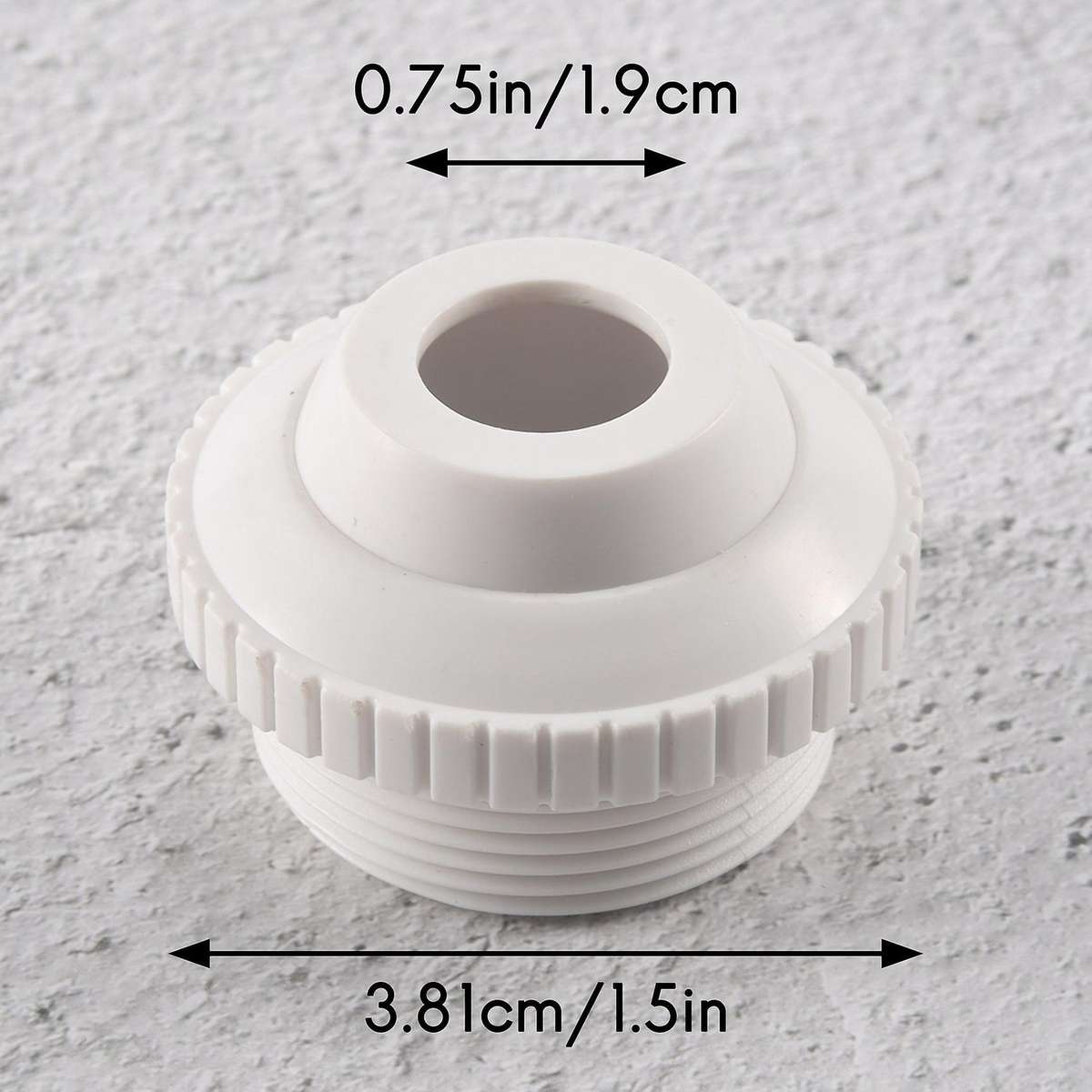 5pcs/set Swimming Pool Pool Nozzle Nozzle Spout Eyeball Fitting Spa Return Jet Fitting 1.5 Inch Wat