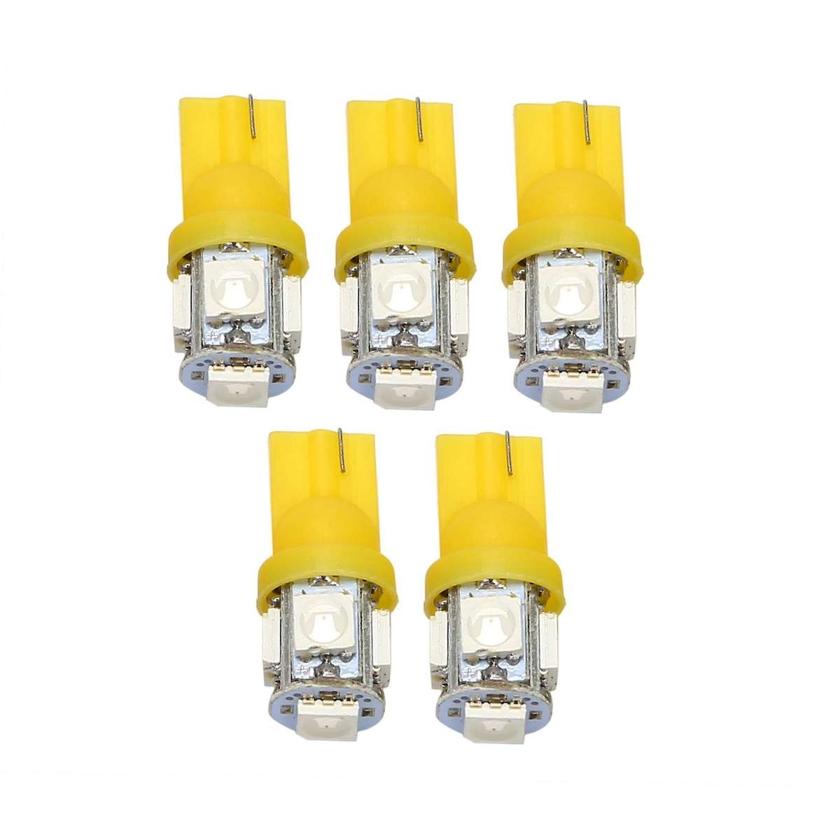 5X Cab Roof Top Marker Running Car Lights Set Lamp Lens Bulbs Signal for Truck SUV Yellow light