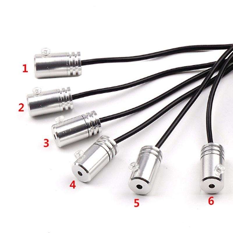 6 in 1 Sound Active EL Neon Strip Light RGB LED Car Interior Light Multicolor Bluetooth Phone Contro