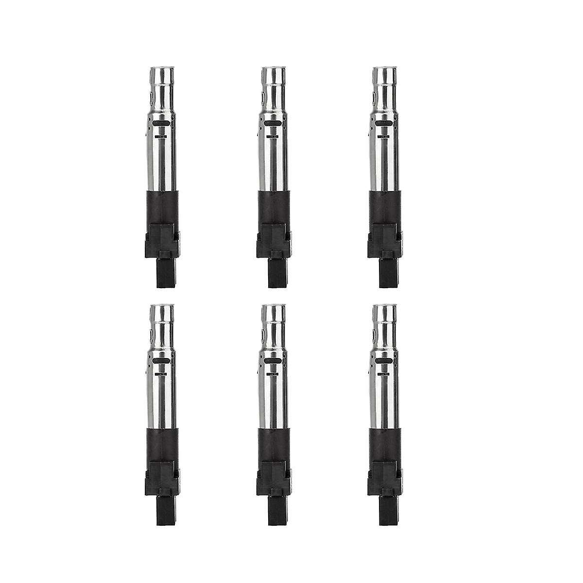 6 Pcs Ignition Coil Pack for A3 Tt R32 V6 3.2l 3.6l 022905715 022905100b