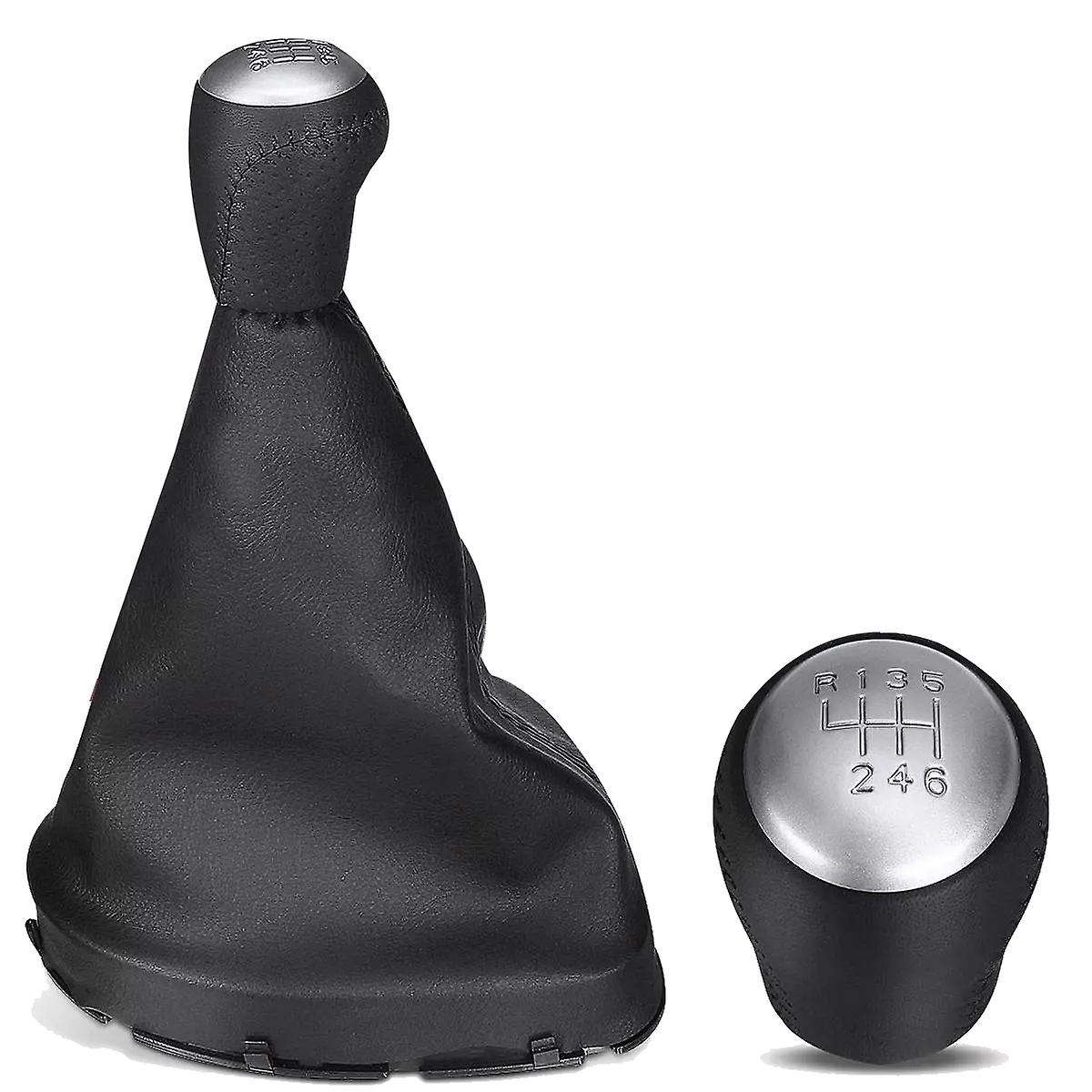 6 Speed PU Leather Car Gear Shift Knob Gaiter Boot Cover for I J10 2+2 2006 - 2013