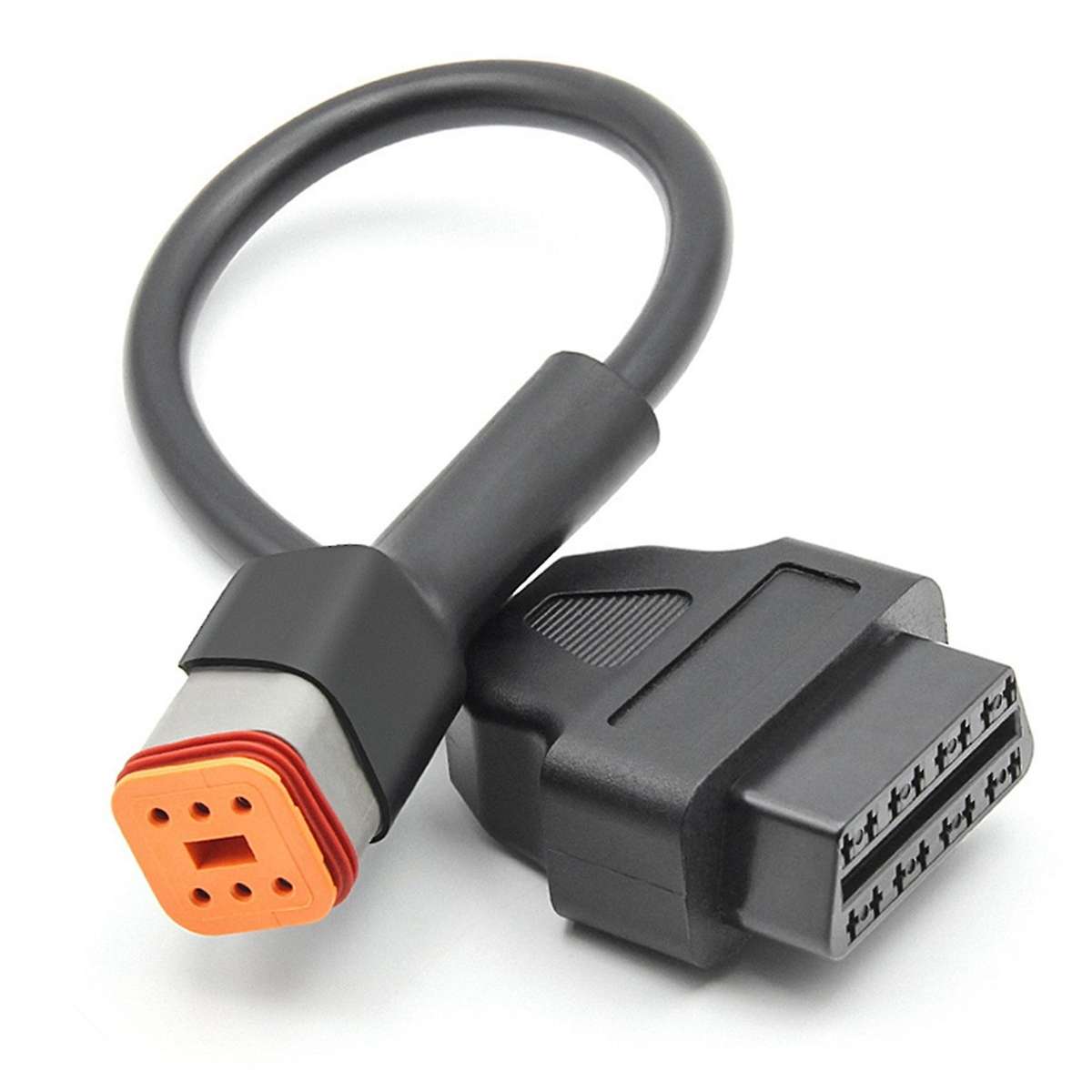 6 to 16 Pin Motorcycle Diagnostic Cable Motorbikes OBD2 Extension Connector OBD Adaptors for Softail
