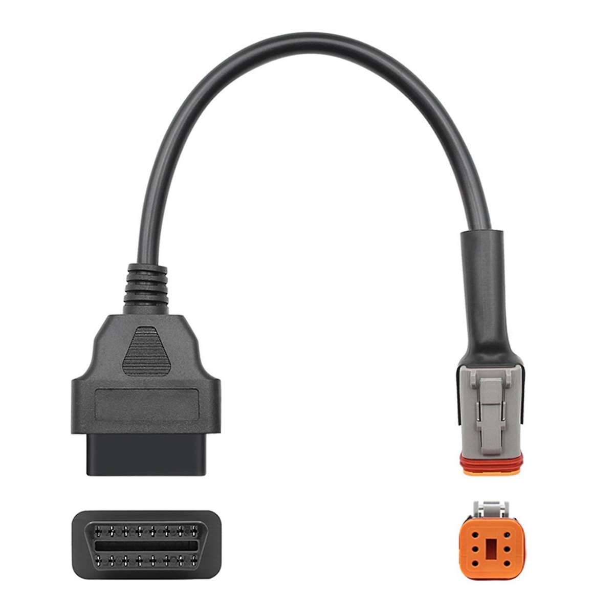 6 to 16 Pin Motorcycle Diagnostic Cable Motorbikes OBD2 Extension Connector OBD Adaptors for Softail
