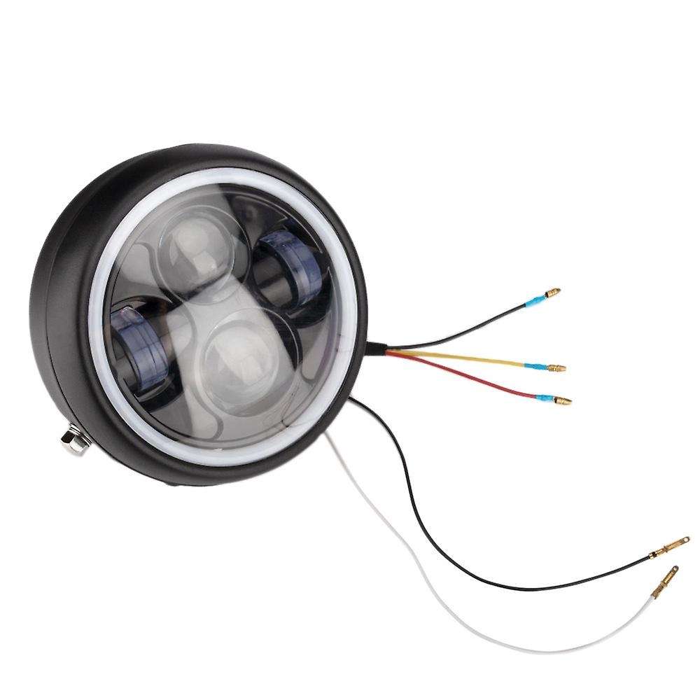 6.5 Inch Universal Round Motorcycle LED Head Light Lamp Distance Light Refit Motorcycle Headlight Ca