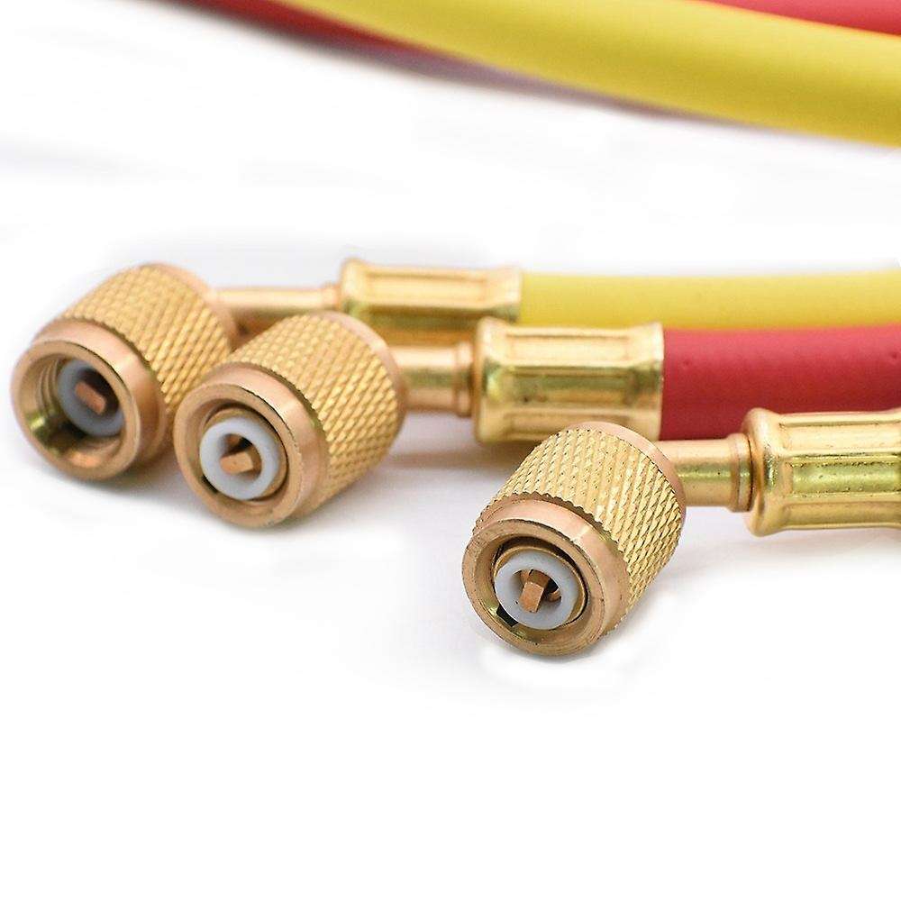 60 Inch 1/4Inch SAE Air Conditioning Refrigeration Charging Hose Tube 800PSI Conditioner Refrigerant