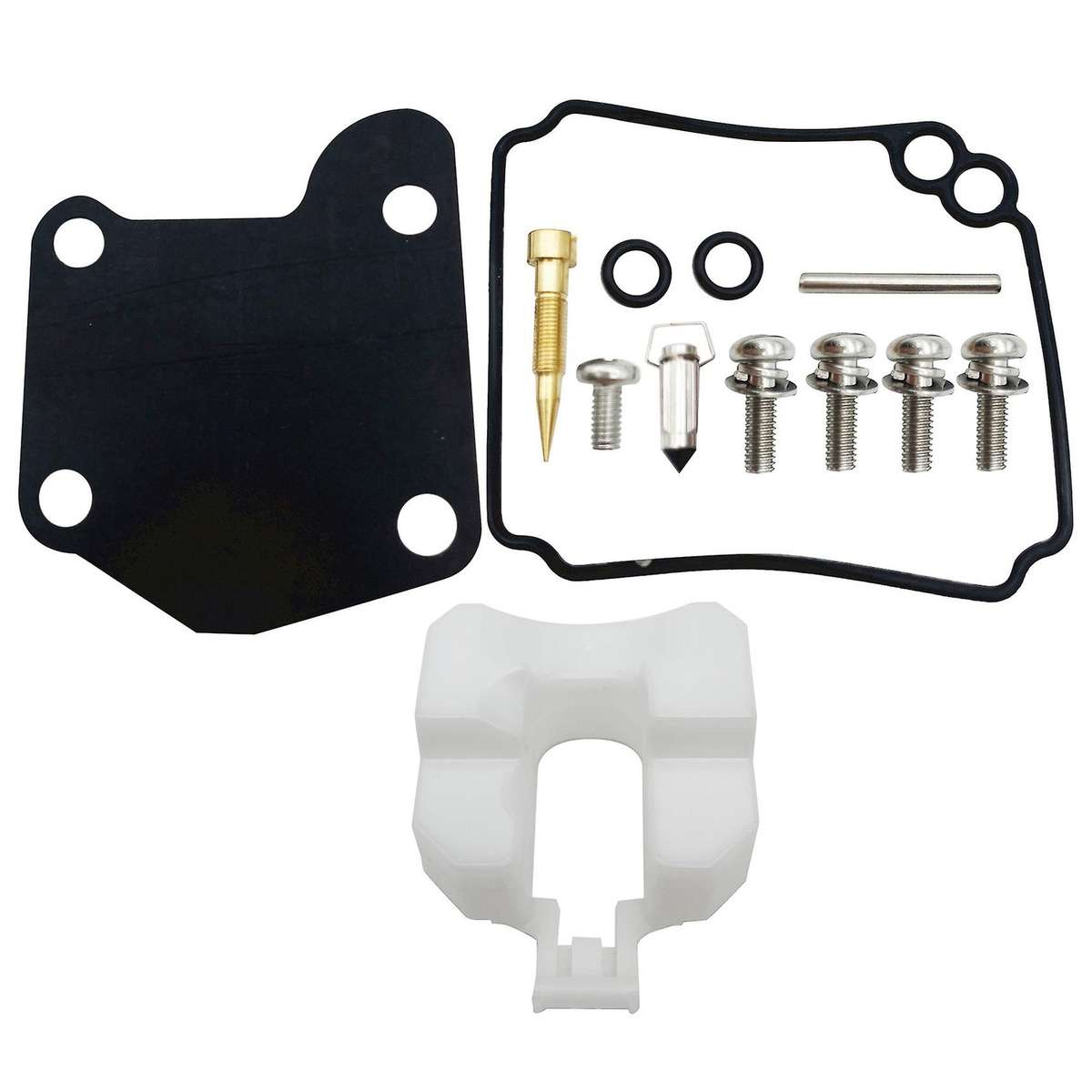 63V-W0093-00 Boat Motor Carburetor Repair Kit Compatible Yamaha 2-Stroke