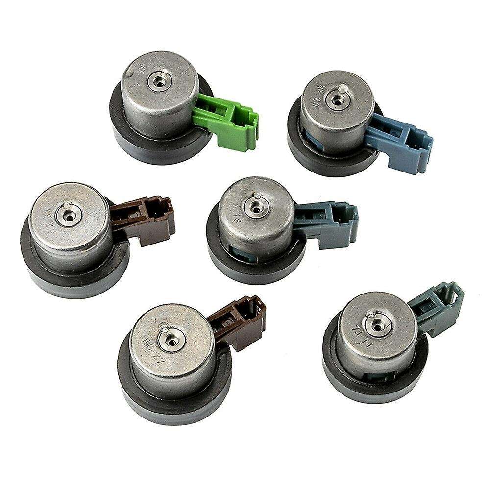 6pcs 4eat Transmission Solenoids Kit for Forester 2.5 31939-aa191 31939aa150 31939aa190