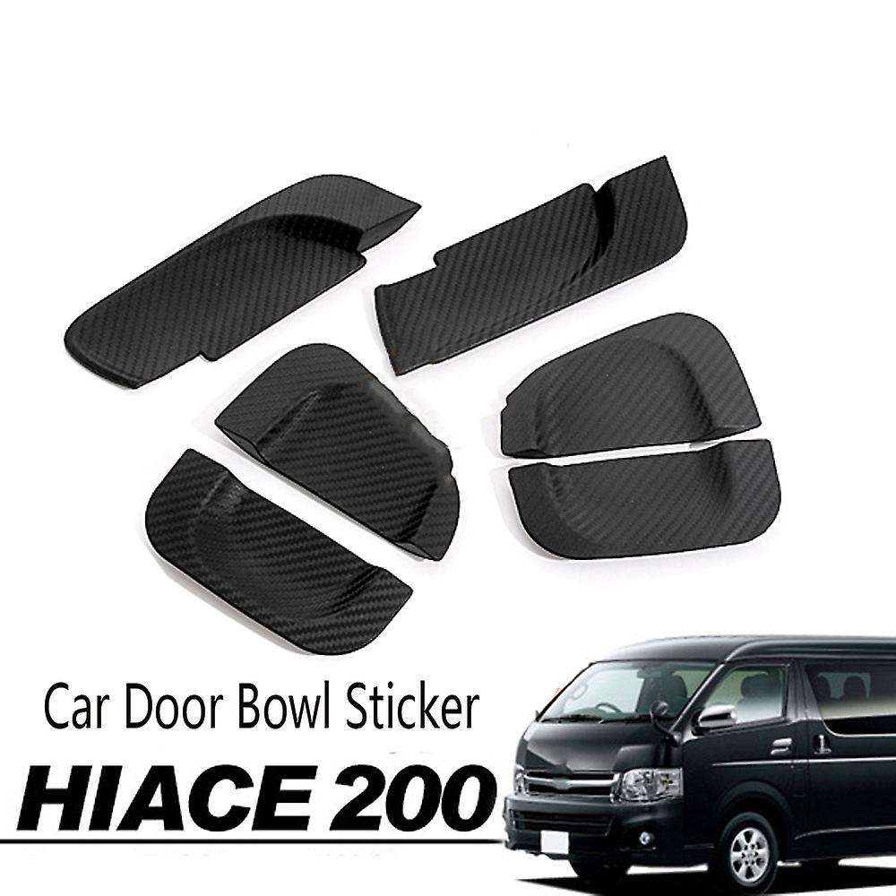 6PCS Door Handle Bowl Cover Car Door Bowl Sticker Accessories for 200