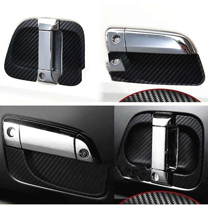 6PCS Door Handle Bowl Cover Car Door Bowl Sticker Accessories for 200