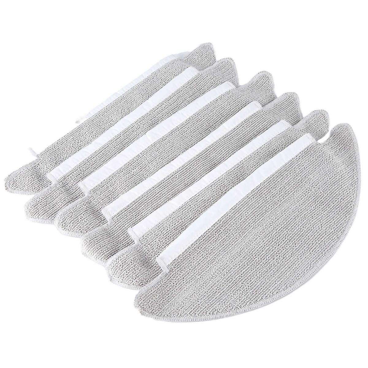 6Pcs Mop Cloths for V5 / V5 Pro Wipes Rags Accessories Vacuum Cleaner