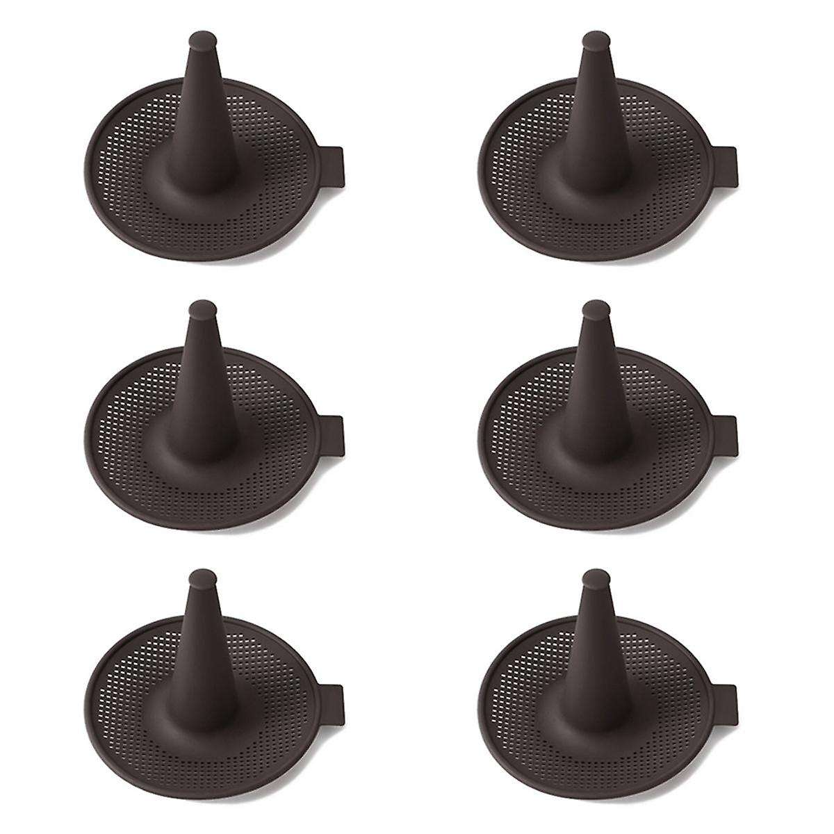 6PCS Silicone Donut Mold DIY Doughnuts Pan Set Dishwasher Safe for Donut Cake Biscuit Bagels