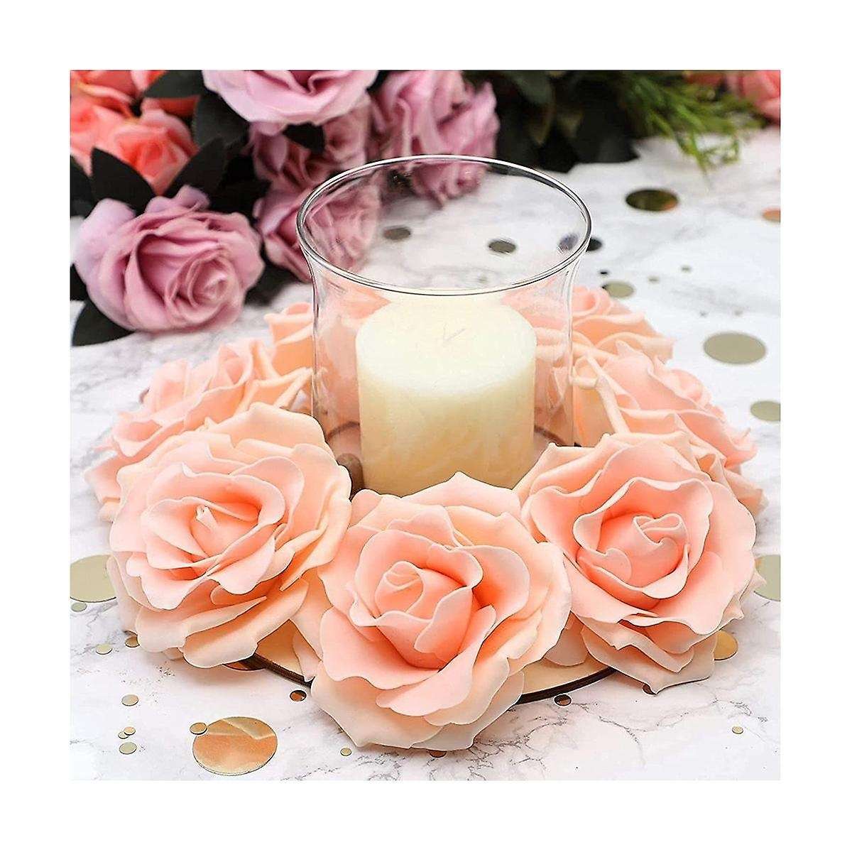 6pcs Wood Wreath Frame Crafts Diy Christmas 's Day Easter Holiday Wreath Wall Home Decor