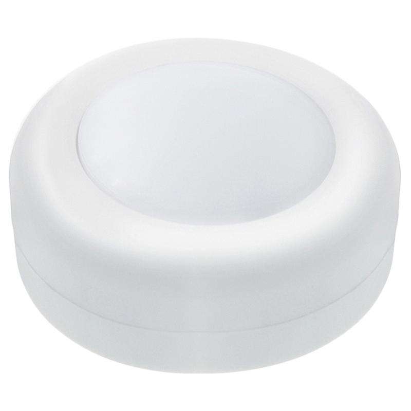 6Pcs/Set Wireless Led Closet Lights Warm White Color Changing Puck Light with Remote Control,Press S