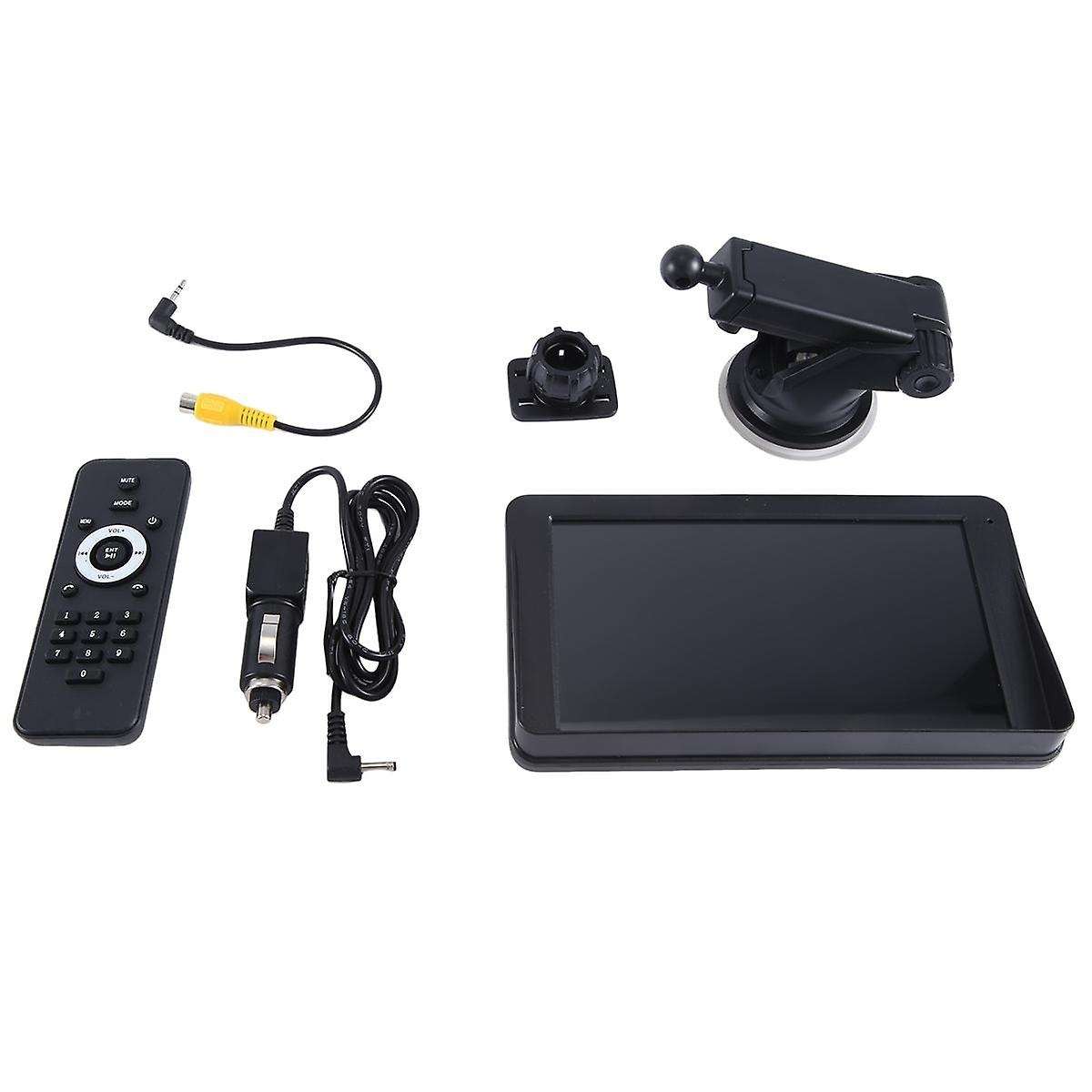 7 Inch Portable Wireless Carplay Screen Carplay Mp5 Car Mp5 Player Gps Universal As Shown